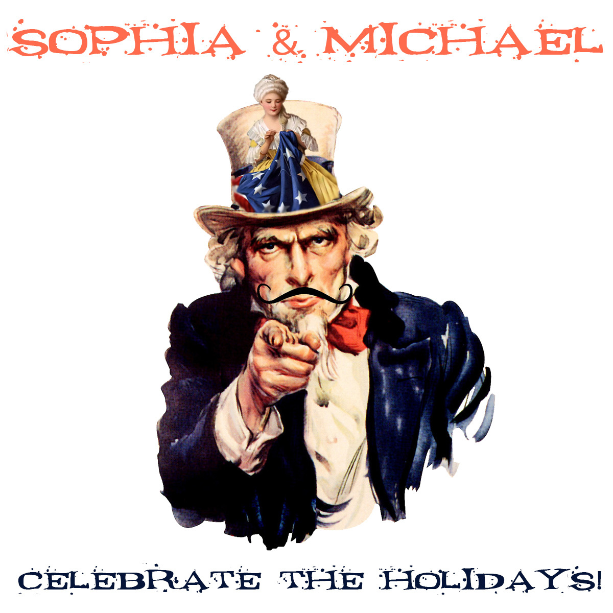 Sophia and Michael Celebrate the Holidays